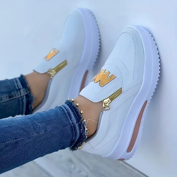 Zapatos ortopédicos con cremallera
