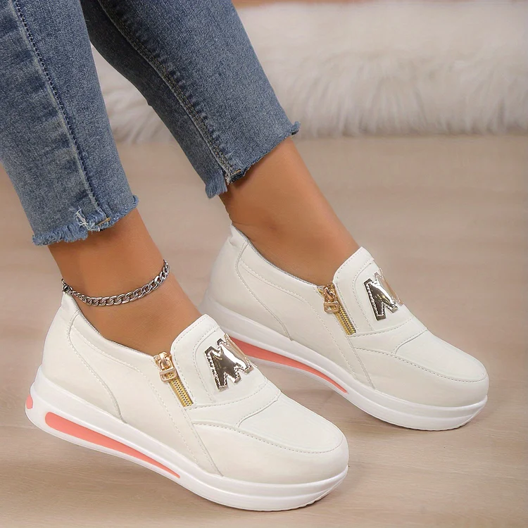 Zapatos ortopédicos con cremallera
