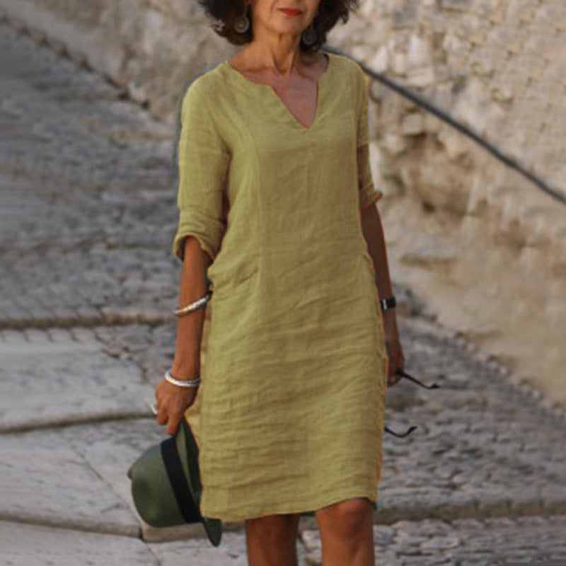 Ropa Elegante con Escote en V