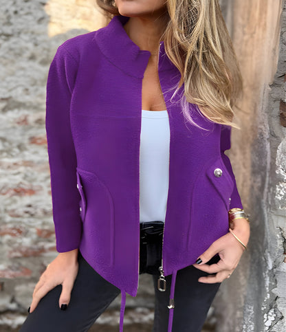 Chaqueta Elegante para Mujer con Talla Ajustable
