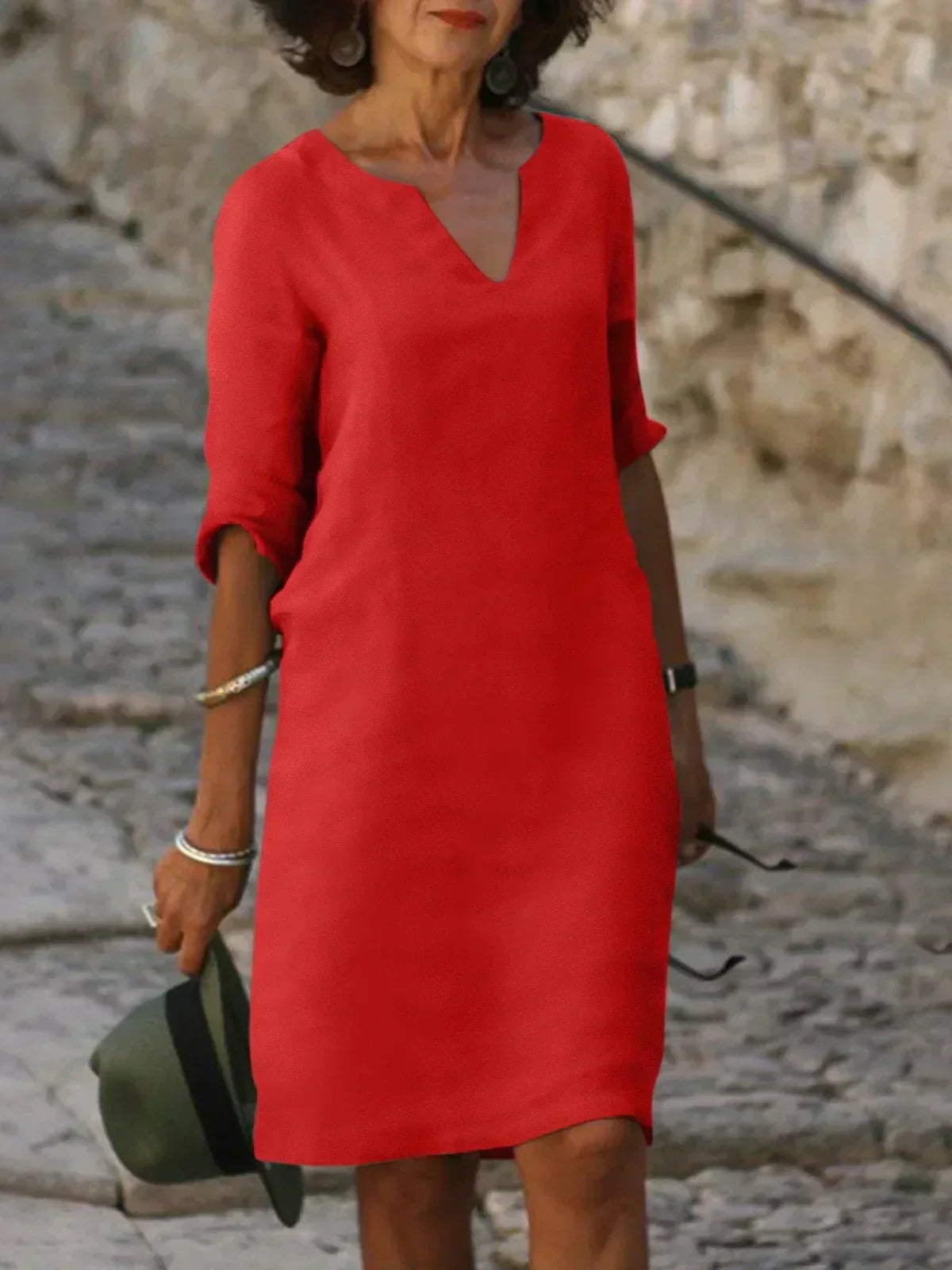 Ropa Elegante con Escote en V