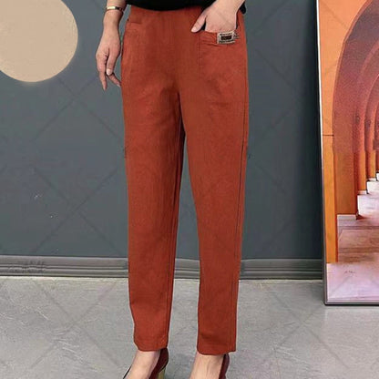 Pantalón de algodón para mujeres