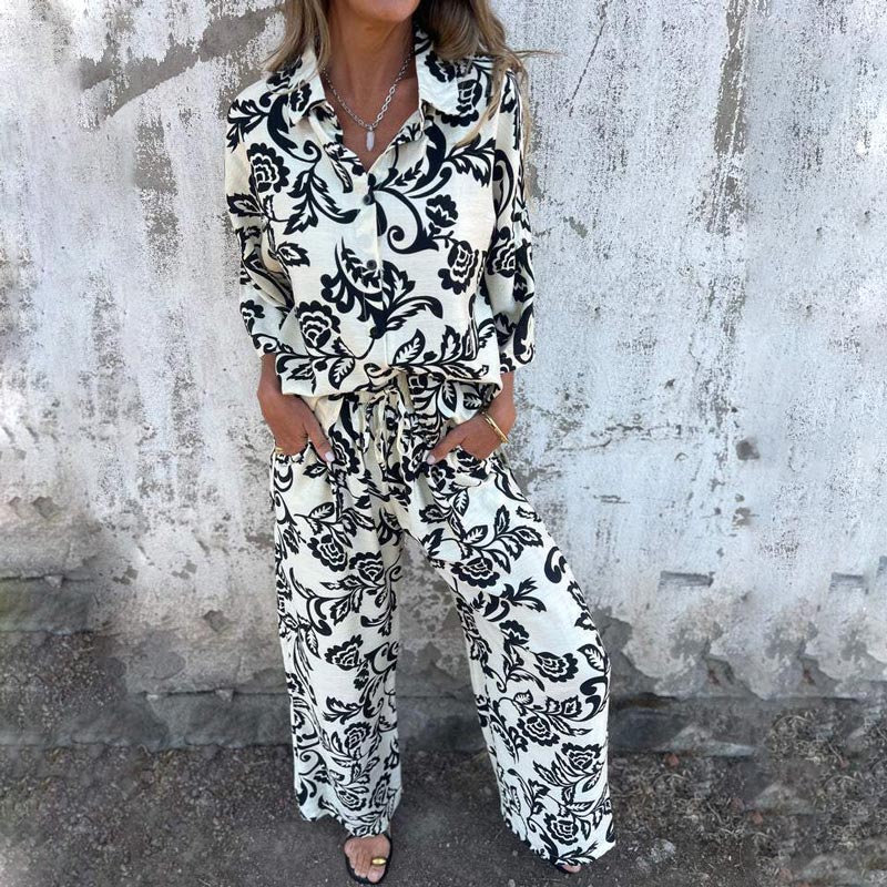 Conjunto Elegante de Dos Piezas