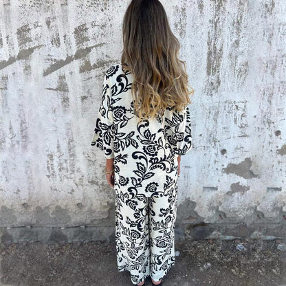 Conjunto Elegante de Dos Piezas