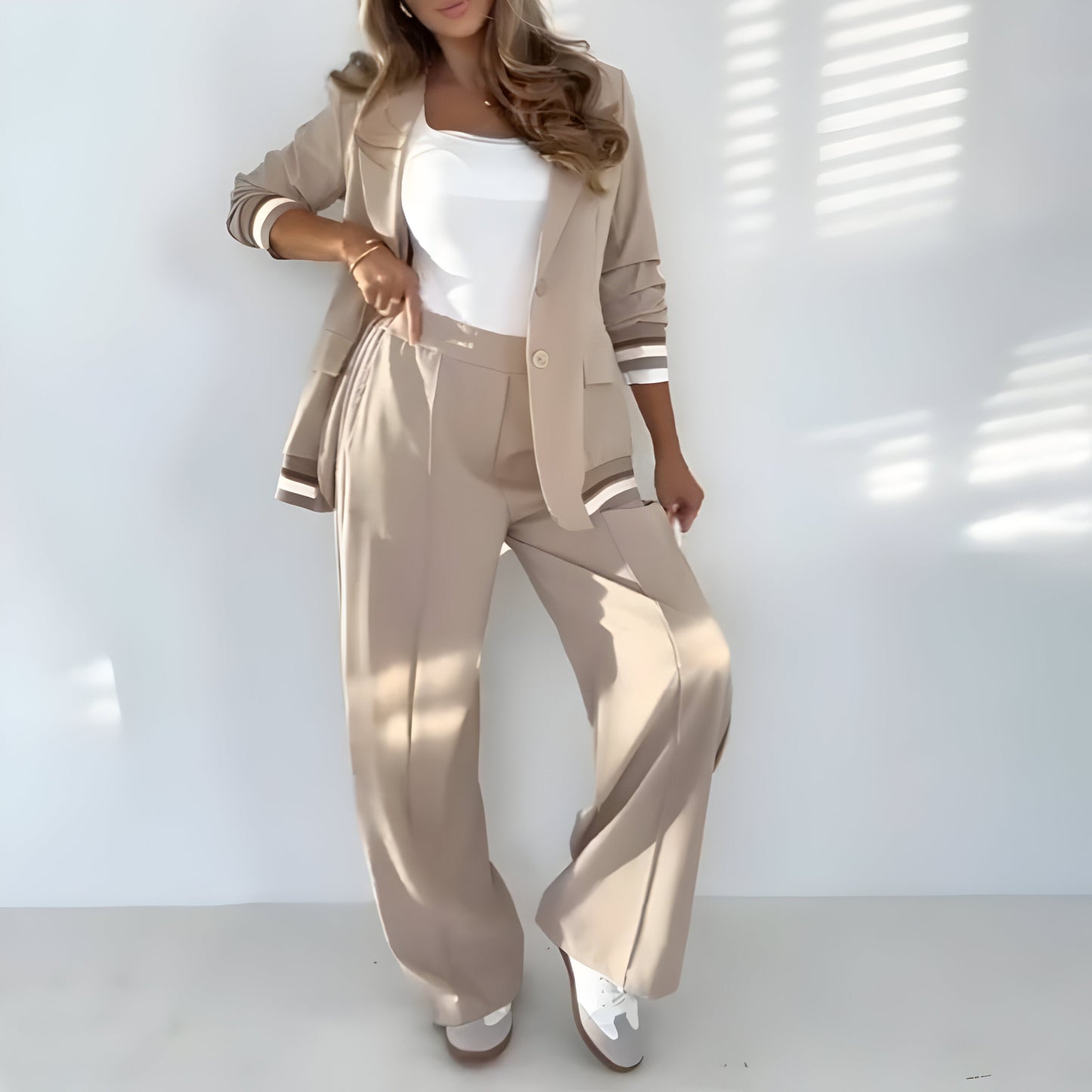 Conjunto a rayas chic