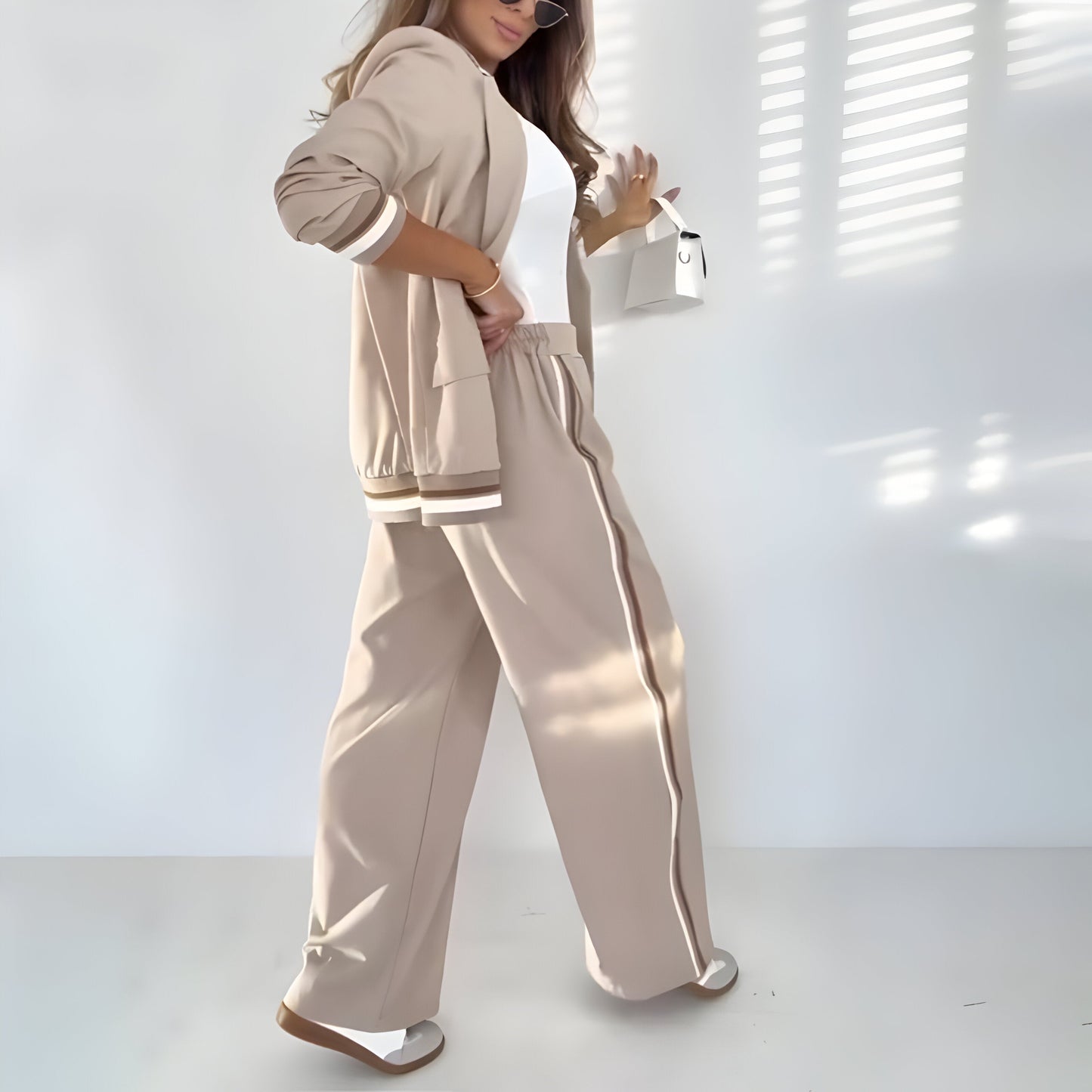 Conjunto a rayas chic